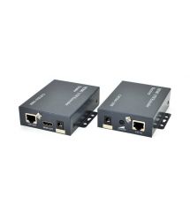 Одноканальный активный удлинитель HDMI сигнала по UTP кабелю. Дальность передачи: до 200метров, cat5e - cat6e 1080P - 3D