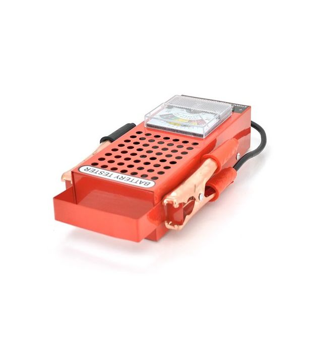 Тестер для аккумуляторных батарей 6V - 12V (MF,WET,AGM,GEL) HF 200, крокодиллы в комплекте