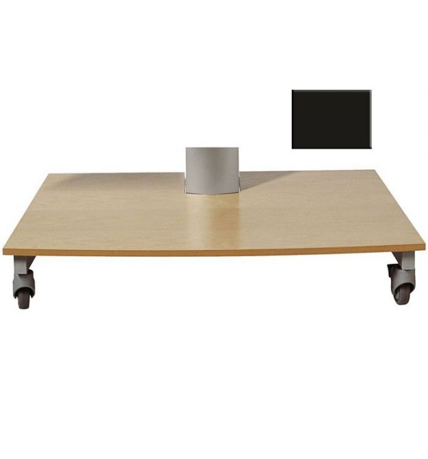 Полка на основание SMS Base Shelf Black Цвет: черный