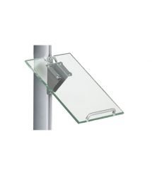 Полка для стоек наклонная SMS Angled shelf M/L Grey