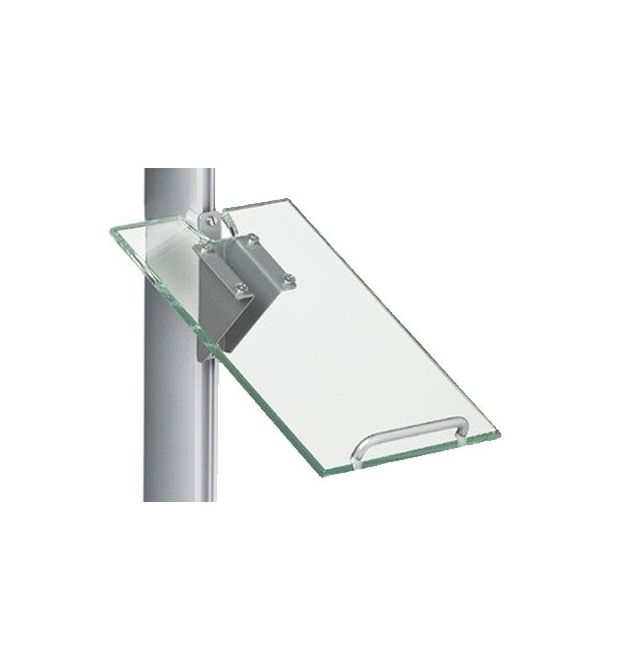 Полка для стоек наклонная SMS Angled shelf M/L Grey