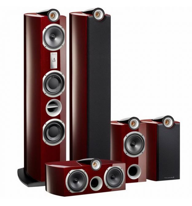 Акустическая система Triangle Signature DELTA 92dB/W/m,120/240W,1170x233x372, 33kg,цв.Mahogany