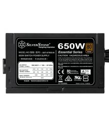 Блок питания SilverStone STRIDER ET650-B V1.4(650W), 80+Bronze,aPFC,12см,24+8,6*SATA,4*PCIe,1*FDD,+3