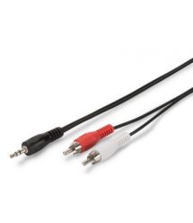 Кабель ASSMANN аудио (jack 3.5мм-M/RCA-Mx2) Stereo Cable 2.5м