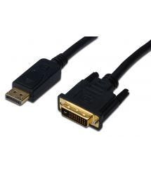 Кабель ASSMANN DisplayPort to DVI-D (AM/AM) 2m, bk