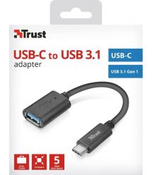 Адаптер TRUST USB-C to USB3.0