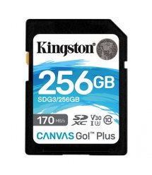 Карта памяти Kingston 256GB SDXC C10 UHS-I U3 R170/W90MB/s