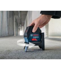 Нивелир лазерный Bosch Professional GCL 2-15 + RM1 + BM3 clip + кейс, точность ± 0.3 мм на 30м, до 15 м, 0.5 кг