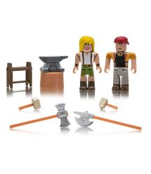 Игровая коллекционная фигурка Jazwares Roblox Game Packs Forger's Workshop W6, набор 2 шт.