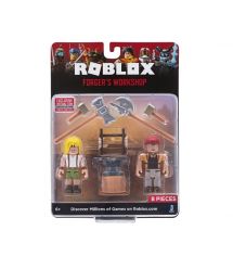 Игровая коллекционная фигурка Jazwares Roblox Game Packs Forger's Workshop W6, набор 2 шт.