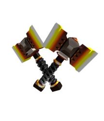 Игровая коллекционная фигурка Jazwares Roblox Game Packs Forger's Workshop W6, набор 2 шт.