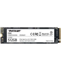Твердотельный накопитель SSD Patriot M.2 NVMe PCIe 3.0 x4 512GB 2280 P300