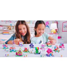 Игровая фигурка Jazwares Nanables Small House Зимняя страна чудес, Книжный магазин "У камина"