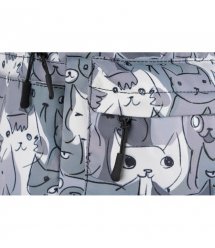 Рюкзак 2Е, TeensPack Cats, серый