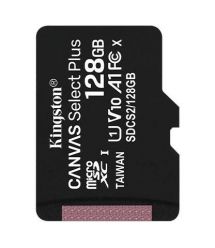 Kingston Карта пам'яті microSD 128GB C10 UHS-I R100MB/s