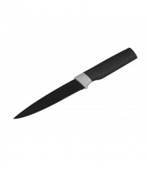 Кухонный нож Ardesto Black Mars, 22,8 см, черный, нерж. сталь, пластик