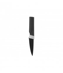 Кухонный нож для овощей Ardesto Black Mars, 19 см, черный, нерж. сталь, пластик