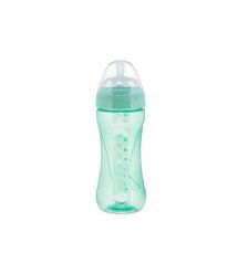 Детская Антиколиковая бутылочка Nuvita NV6052 Mimic Cool 330мл зеленая