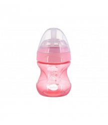 Детская Антиколиковая бутылочка Nuvita NV6012 Mimic Cool 150мл розовая