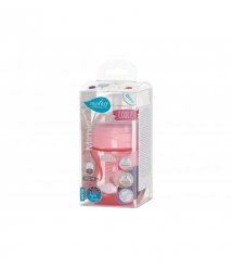Детская Антиколиковая бутылочка Nuvita NV6012 Mimic Cool 150мл розовая