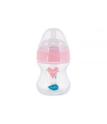 Детская Антиколиковая бутылочка Nuvita NV6011 Mimic Collection 150мл розовая