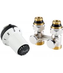 Комплект термостатический Danfoss RAS-CK + RLV-KS 1/2", прямой