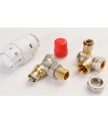 Комплект термостатический Danfoss RAS-C2 + RA-N + RLV-S 1/2", угловой