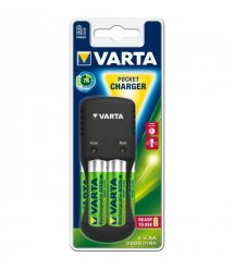 Зарядное устройство VARTA Pocket Charger + 4AA 2600 mAh NI-MH