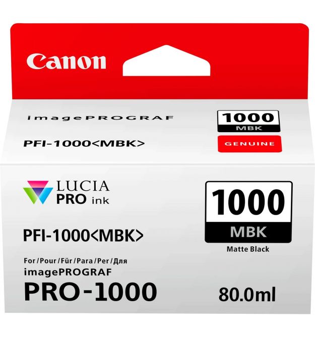Чернильница Canon PFI-1000MBk (Matte black)