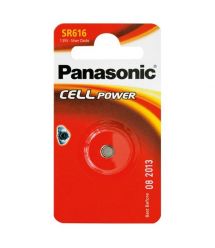 Батарейка Panasonic серебряно-цинковая SR616(321, V321, D391) блистер, 1 шт.