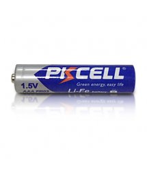 Батарейка литиевая PKCELL LiFe 1.5V AAA - FR03, 4 шт в блистере (упак.48 штук) цена за блист.Q12