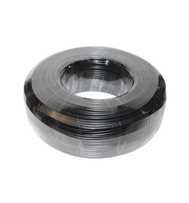 Кабель коаксиальный с питанием RITAR B100-RG690CCA+2x0.5mm CU 1,02 мм CCA 64x0.12m CCA 75 Ом