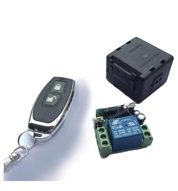 Радіо брелок дистанційного керування з пультом 12V - 24, 433MHz