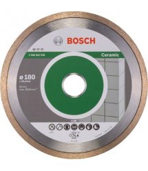 Отрезной диск алмазный Bosch Standard for Ceramic180-25.4