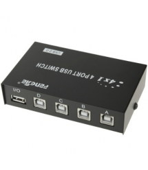 Коммутатор 4 Port USB 2.0 PC to Scanner Printer Sharing Switch