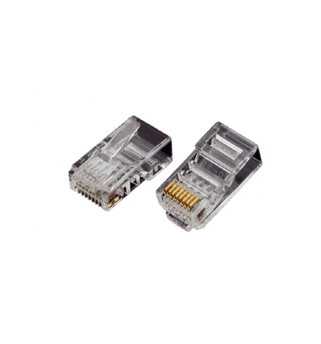 Коннектор OK-net RJ-45 Кат.5e UTP 50U упаковка 100 шт. цена указана за шт.