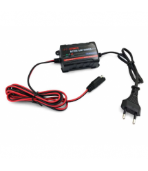 Автоматическое ЗУ для аккумулятора 6V - 12V (MF,WET,AGM,GEL), TIROL TE4-023, 100-240V, Ток заряда 6 - 12V - 750mA, крокодилы в к