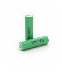 Аккумулятор 18650 Li-Ion Samsung INR18650-25R, 2500mAh, 20A, 4.2 - 3.6 - 2.5V, цена за шт, Green