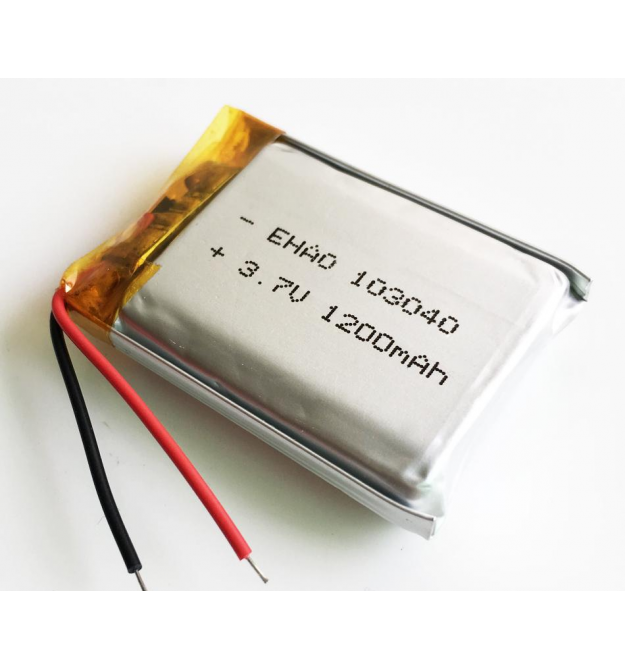 Литий-полимерный аккумулятор 10*30*40mm (Li-ion 3.7В 1200мАч)