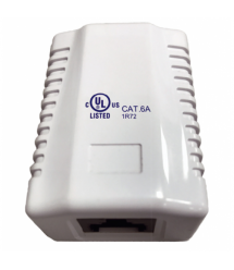 Розетка наружного монтажа OK-net 6a FTP 1 порт (OK-FP302)