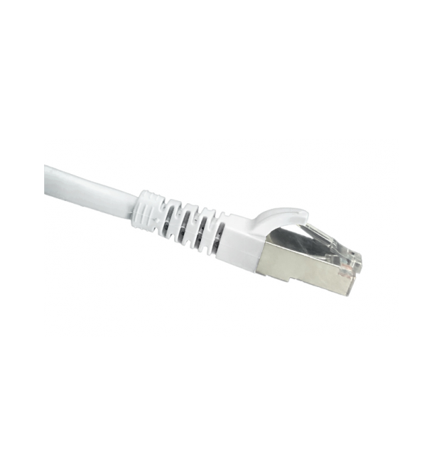 Патч-корд OK-net Кат.6a U / FTP 26AWG Белый 1м (OK-PC5181W)
