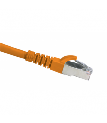 Патч-корд OK-net Кат.6a U / FTP 26AWG LZ0H Оранжевый 0,5м