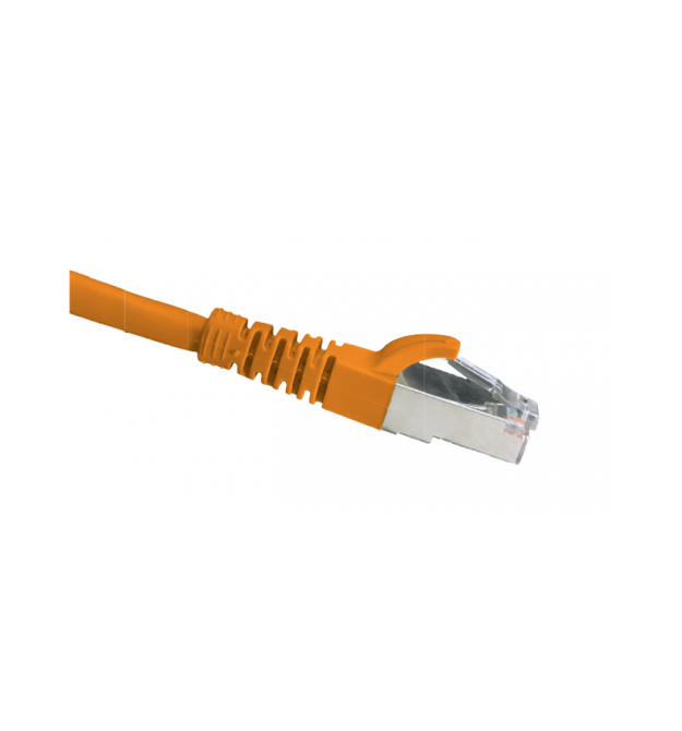 Патч-корд OK-net Кат.6a U / FTP 26AWG LZ0H Оранжевый 3м