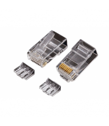Коннектор OK-net RJ-45 Кат.6 UTP 50U со вставкой упаковка 100 шт. цена указана за шт.