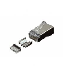 Коннектор OK-net RJ-45 Кат.6А FTP 50U с двумя вставками (OK-J202)