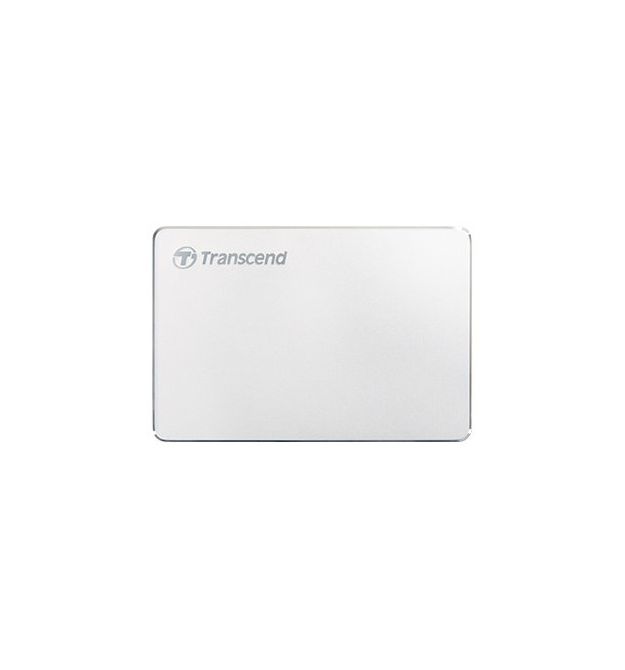 Transcend StoreJet 25C3S[Портативний жорсткий диск 2TB USB 3.1 Type-C StoreJet 25C3S Срібний]
