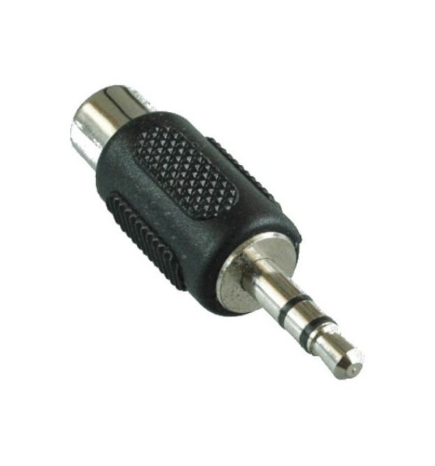 Конвертер Jack 3.5 (папа) / RCA (мама)