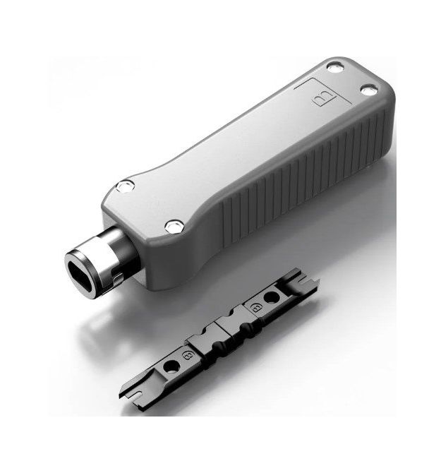 Инструмент HT-324 для заделки витой пары в кроссы патч-панели розетки модули с контактами типа: 88-110 IDC SLA