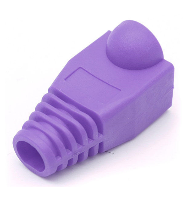 Колпачок изолирующий RJ-45 Purple Cat.5 / Cat.6 (100 шт / уп.) Q100