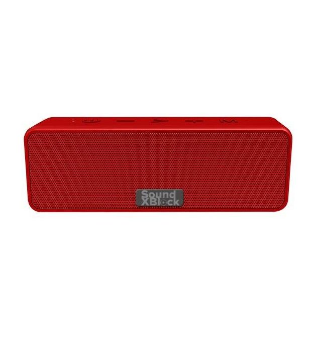 Акустическая система 2E SoundXBlock TWS, MP3, Wireless, Waterproof Red